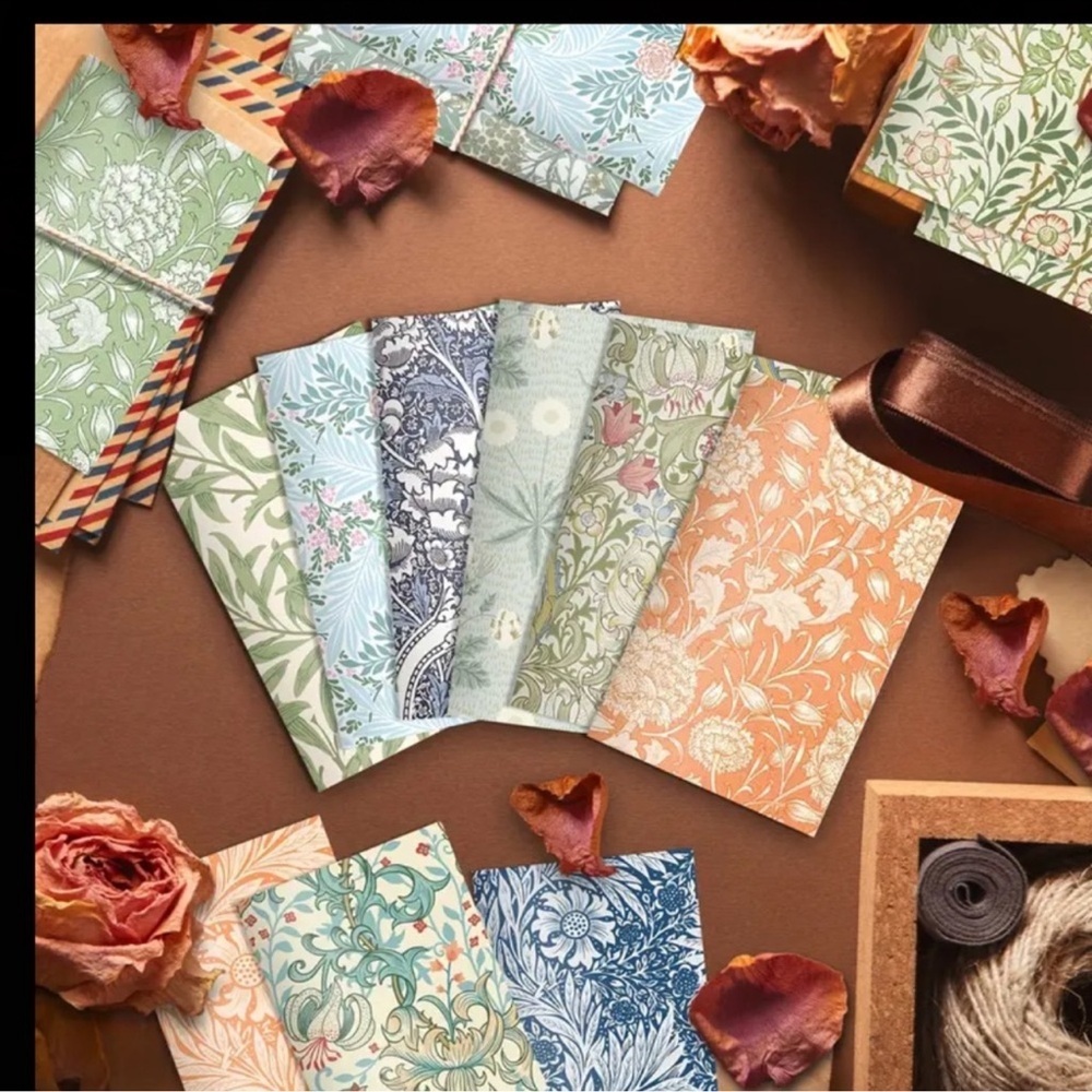Vintage Floral Print Notebook 12 pack - Picture 7 of 9